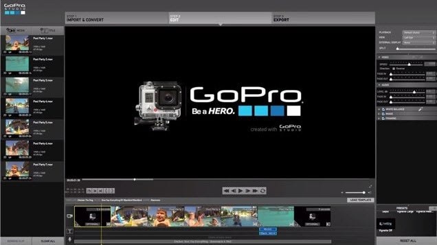 Gopro video editing software free mac